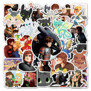 How to Train Your Dragon Vinyl Stickers