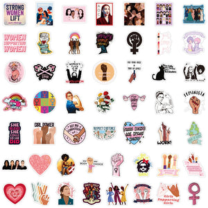 Feminist Supporting Women Stickers