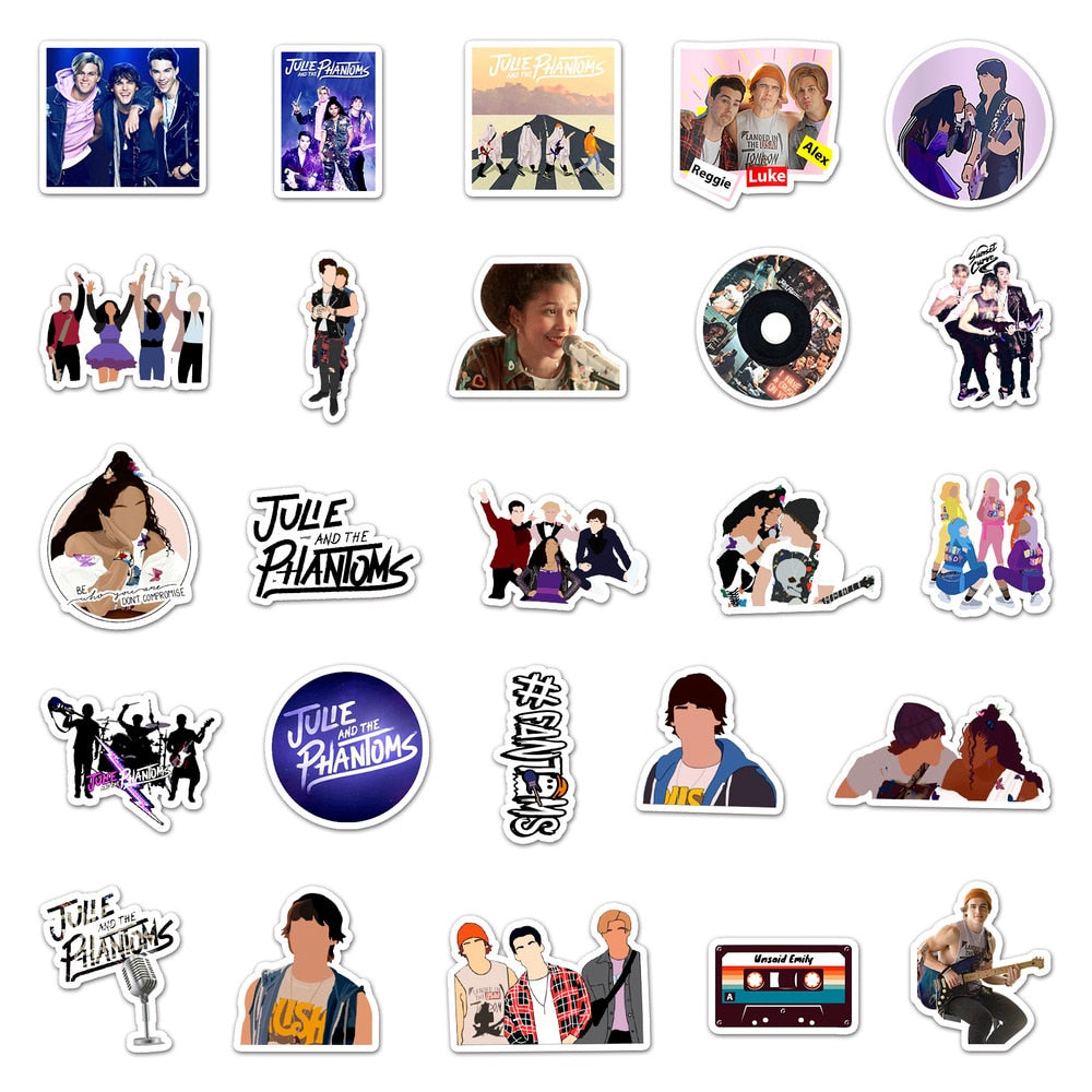 Boy Star Julie And The Phantoms Stickers