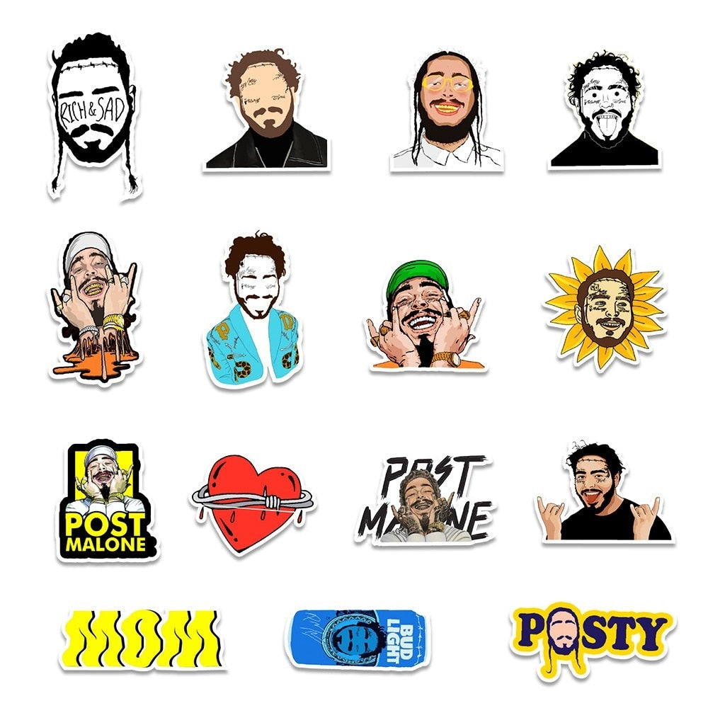 Post Malone Styles Stickers