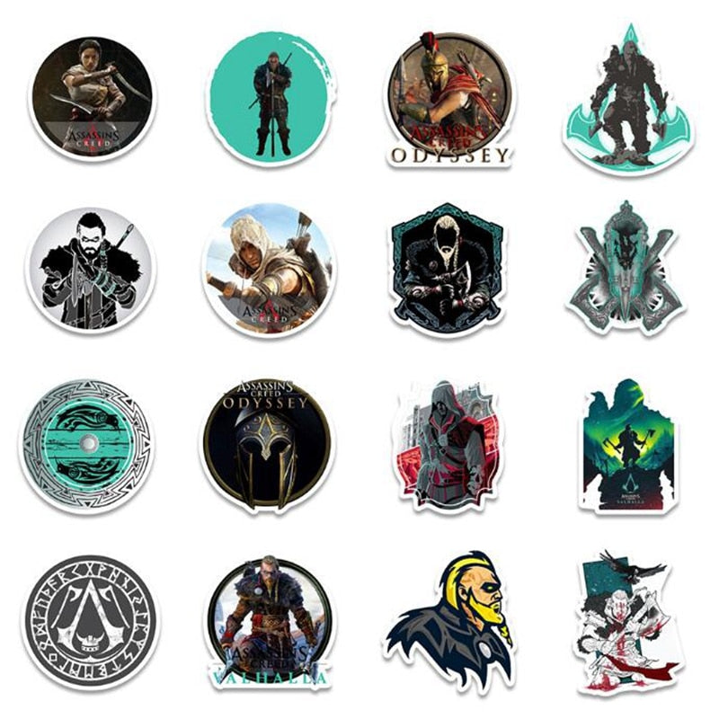 ACT Game Assassin's Creed Stickers