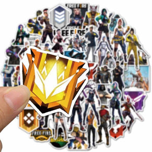 Free Fire Game Stickers