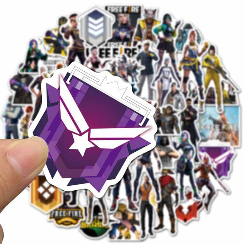 Free Fire Game Stickers