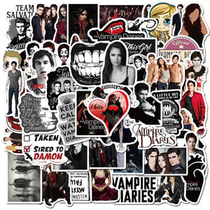 The Vampire Diaries Classic TV Show Stickers