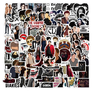 The Vampire Diaries Classic TV Show Stickers