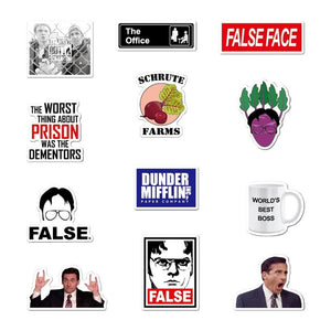 Friends OFFICE TV SHOW Fun Stickers