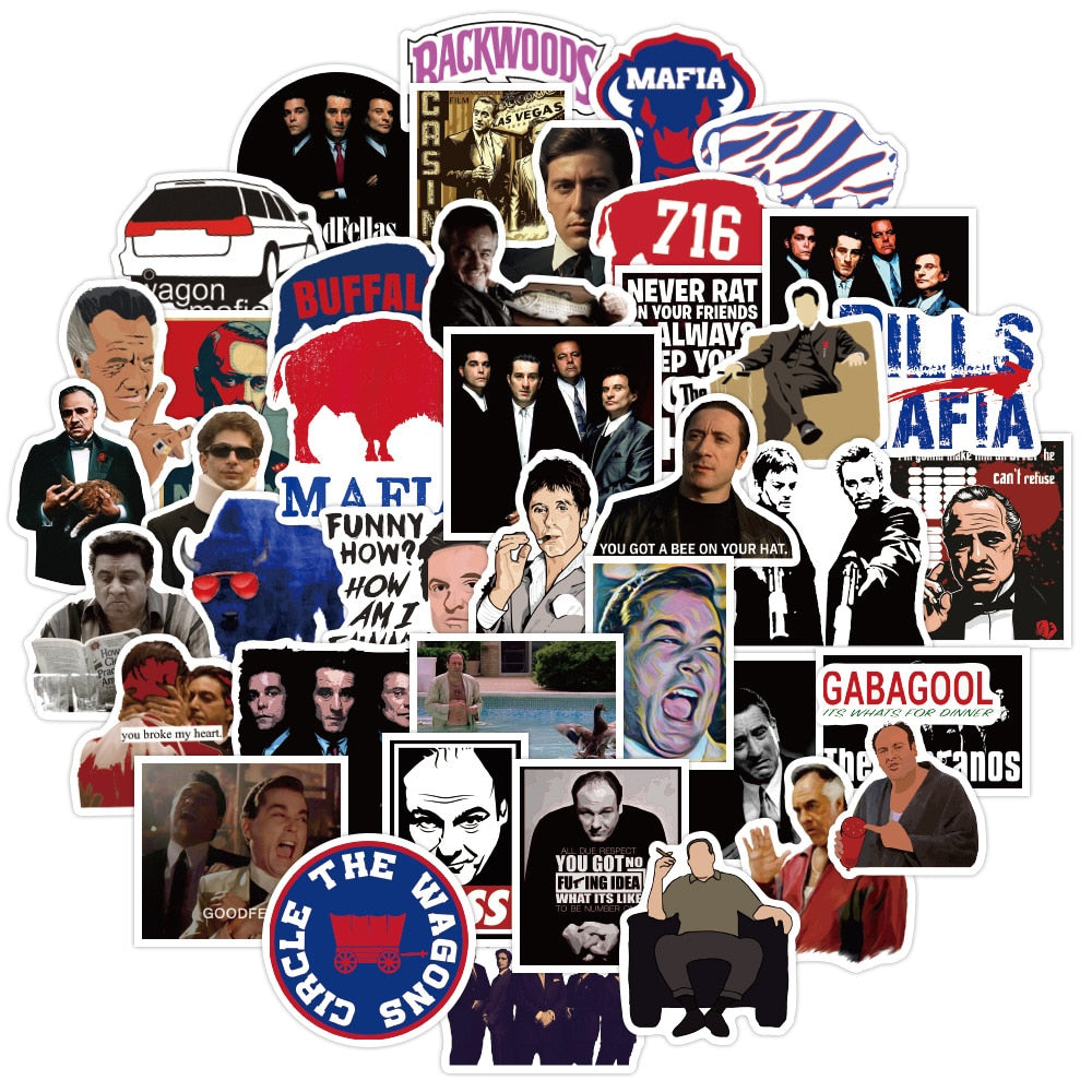 Mafia The Godfather Stickers