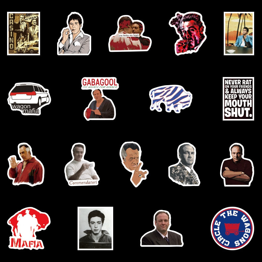 Mafia The Godfather Stickers