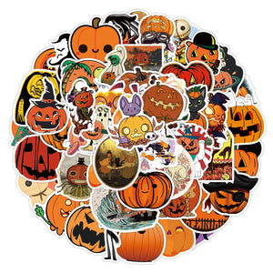 Pumpkin Horror Stickers