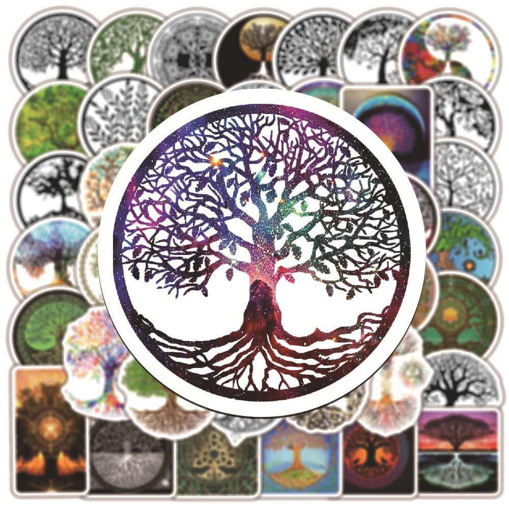 Miracle Tree of Life Stickers