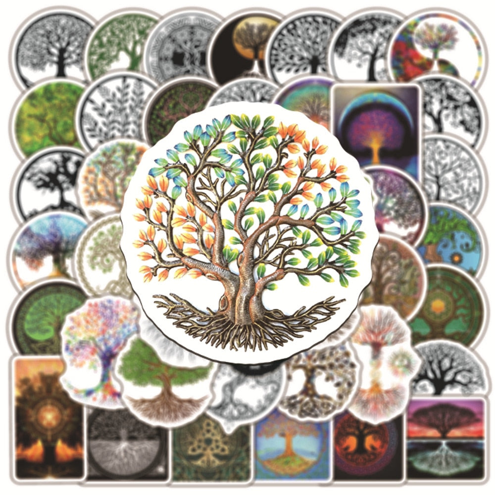 Miracle Tree of Life Stickers