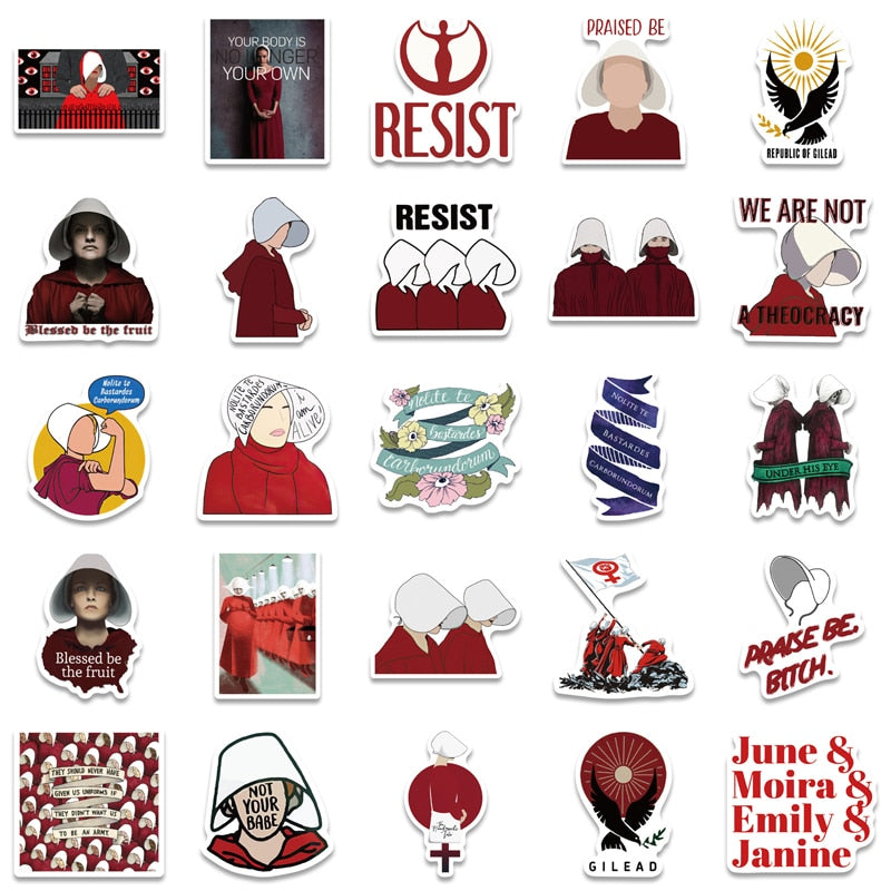 The Handmaid's Tale Posters Rock TV Series Stickers