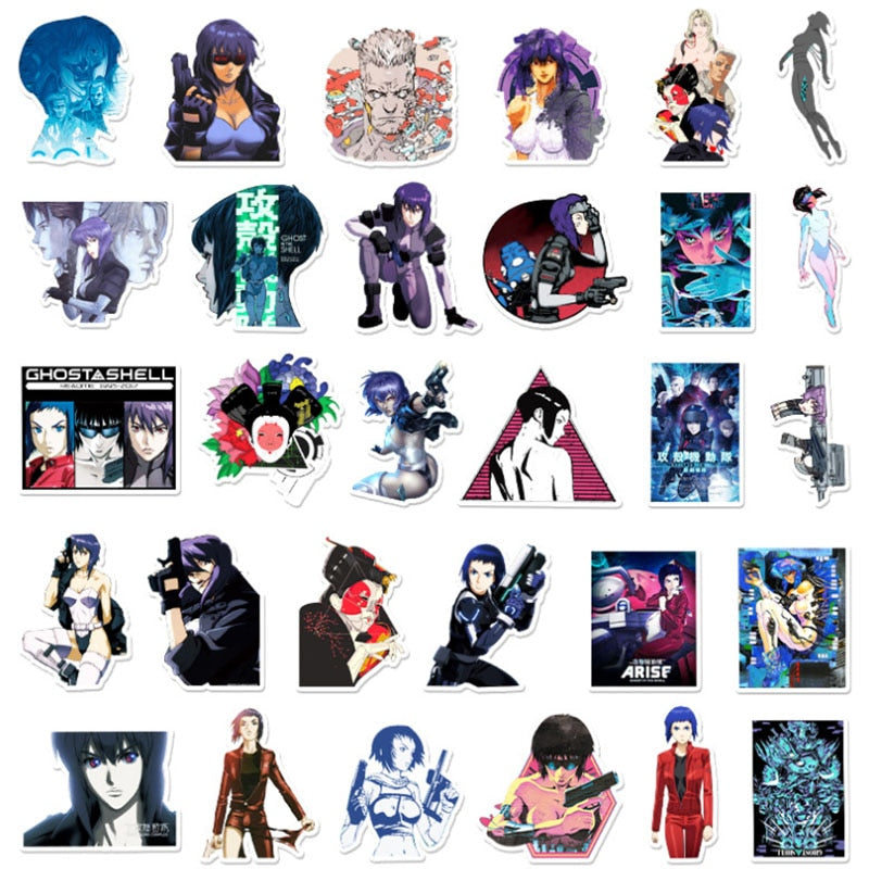 Ghost in the Shell Stickers