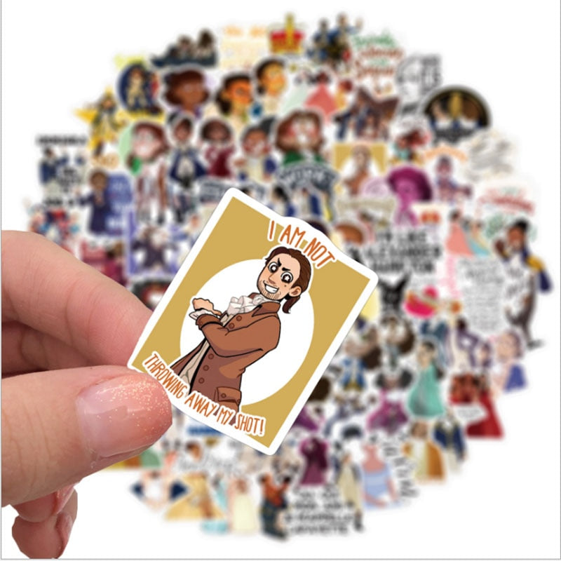 Hamilton Musical Stickers