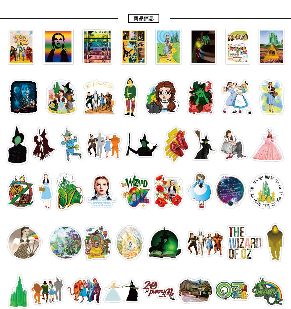 Fairy Tale Wizarding Stickers