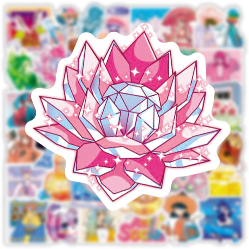 Crystal Cat Stickers