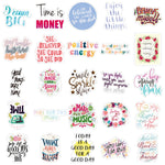 Hawaii Style Inspirational Life & Motivational Phrases Quotes Stickers