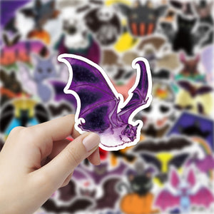 Bat Chiroptera Halloween Horror Stickers