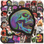 Skull Cool Horror Aesthetic Stickers