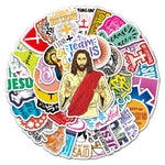 Jesus Christians Religion Sayings Stickers