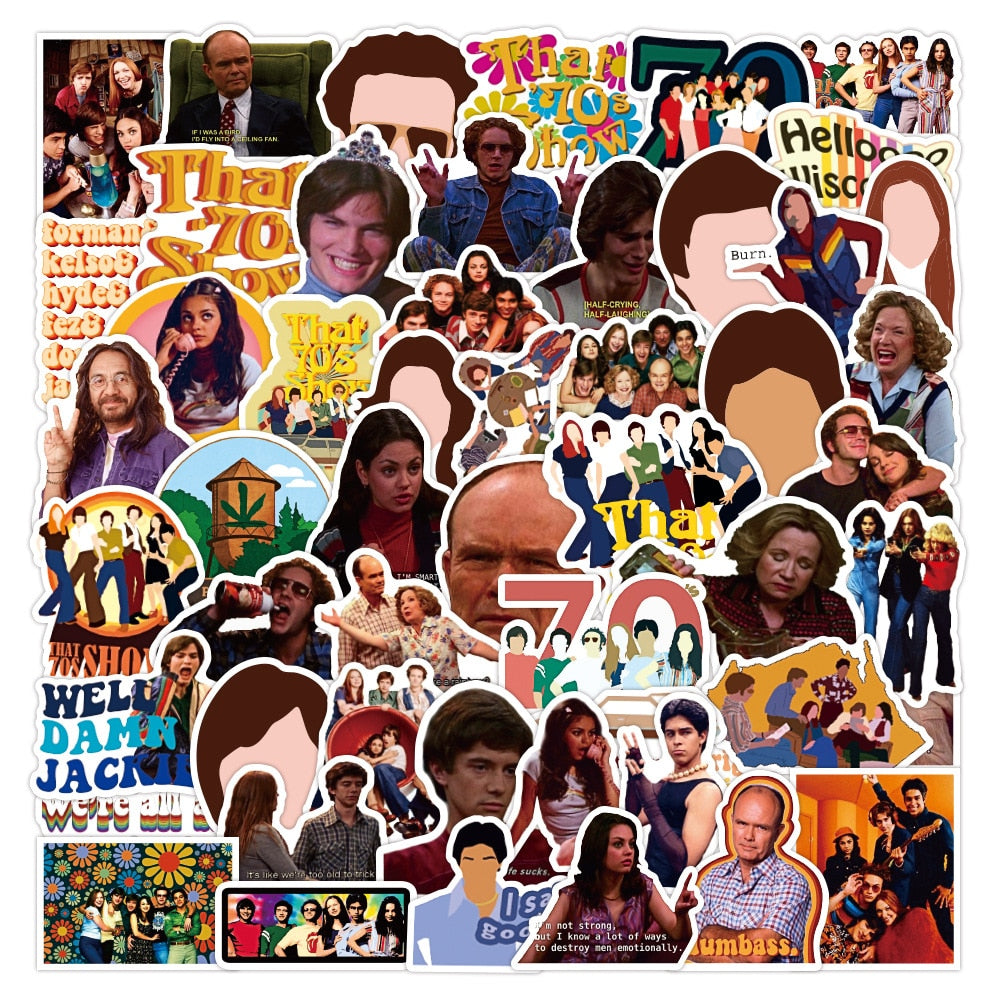70s Show Comedy Stickers