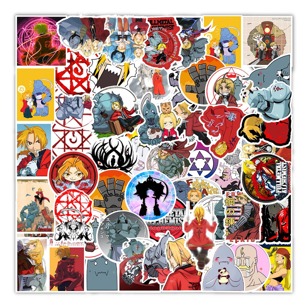 Fullmetal Alchemist Cool Stickers