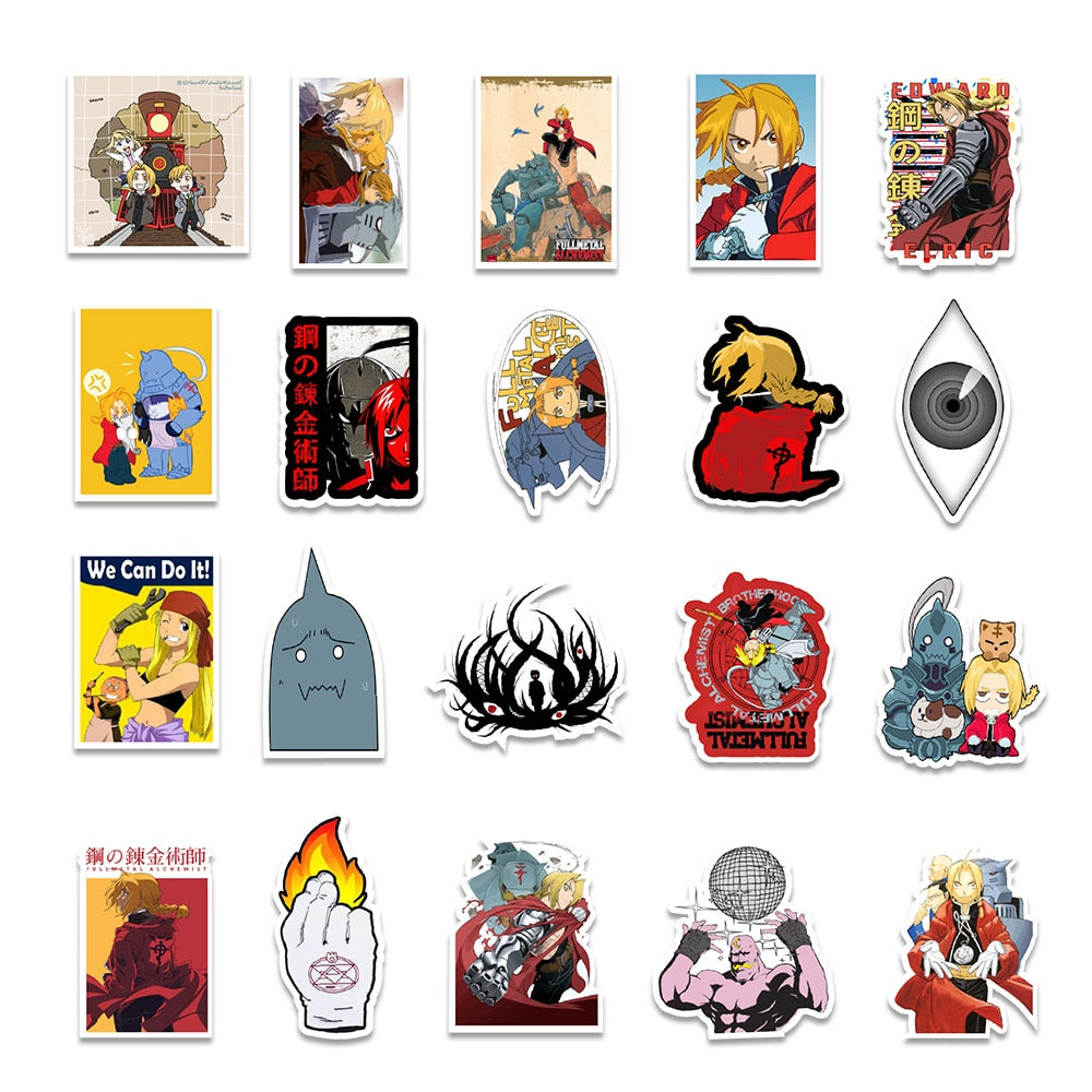 Fullmetal Alchemist Cool Stickers