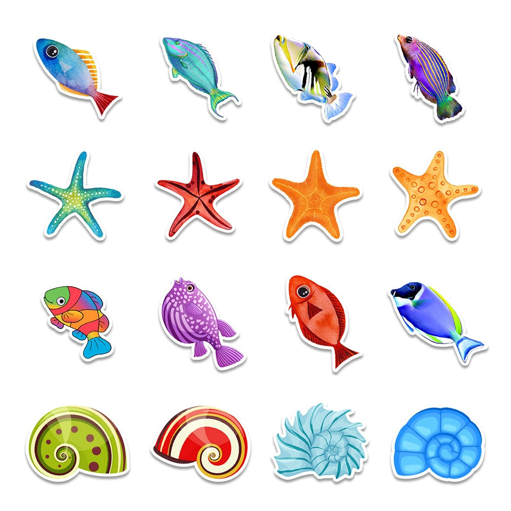 Ocean Series Stickers