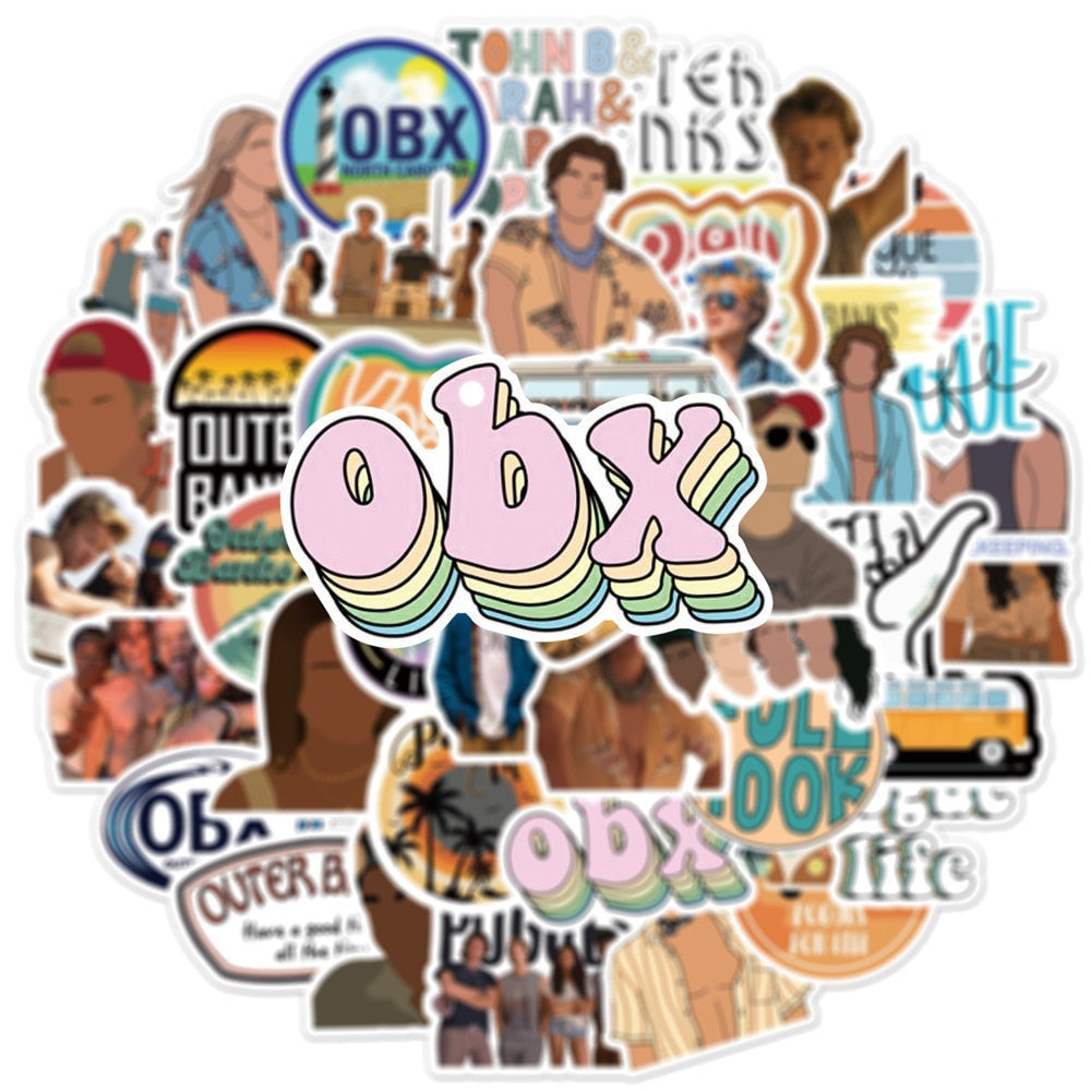 Outer Banks Classic TV Show Stickers