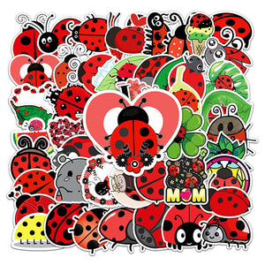 Ladybug Nature Insect Stickers