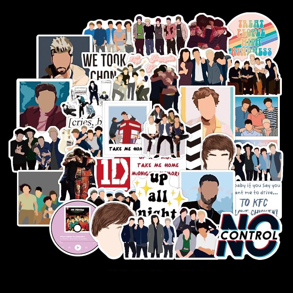 Popular Singers Band One Direction Stickers