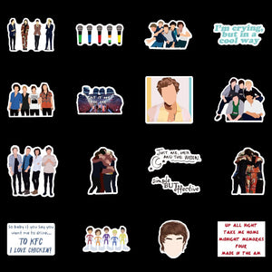 Popular Singers Band One Direction Stickers