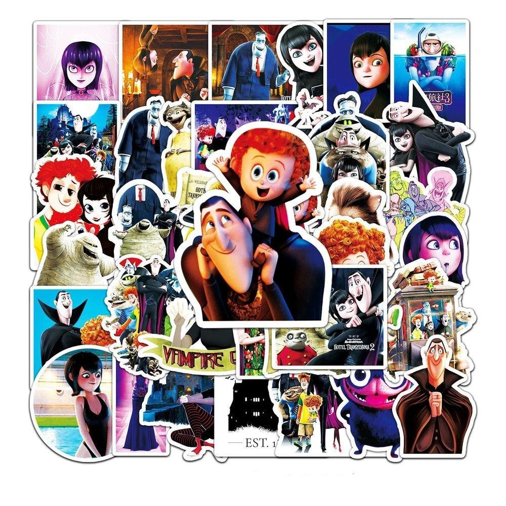 Vampire Hotel-Transylvania Comedy Stickers