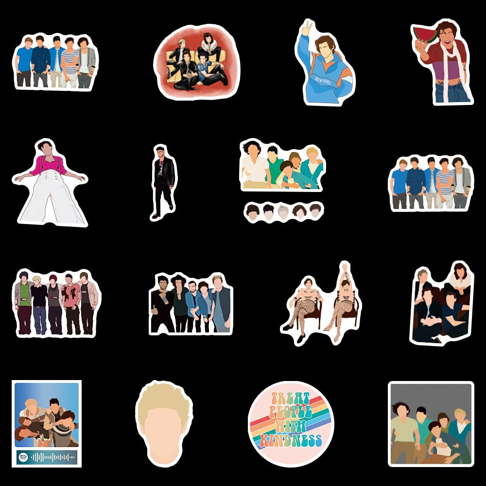 One Direction Stickers