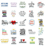 Studyroom Slogans Phrases Stickers