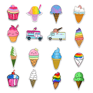 Popsicle Ice Cream Stickers