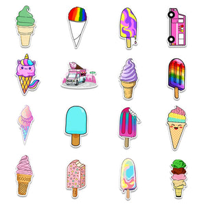 Popsicle Ice Cream Stickers