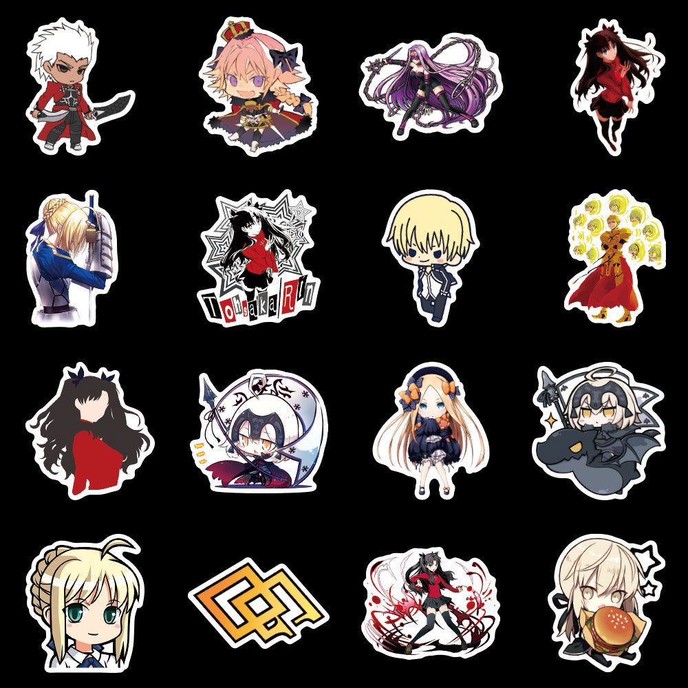 Fatal Night Anime Stickers