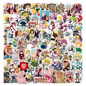 Seven Deadly Sins Anime Stickers