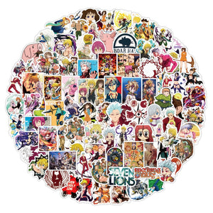 Seven Deadly Sins Anime Stickers