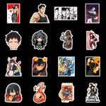 Fire Brigade Anime Stickers