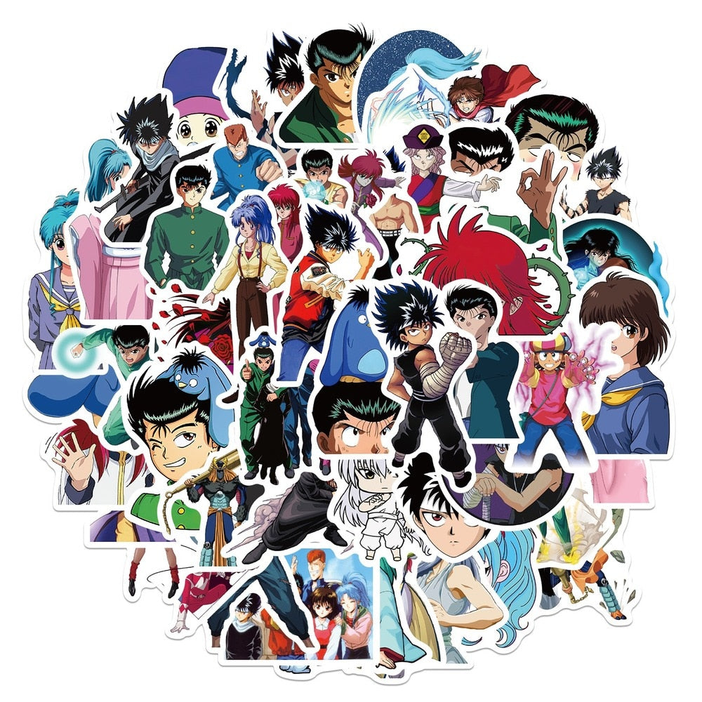 YuYu Hakusho Anime Stickers