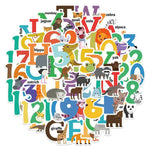 Child Early Education English Alphabet Number Learning Stickers