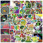 Psychedelic Frog Stickers