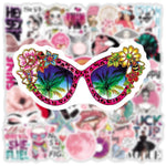 Pink Mixed Vsco Girl Stickers