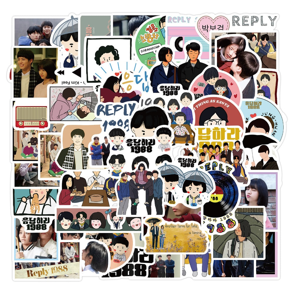 Korean Drama Please Answer 1988 Stickers