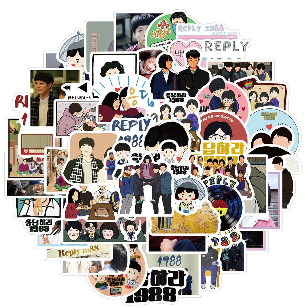 Korean Drama Please Answer 1988 Stickers