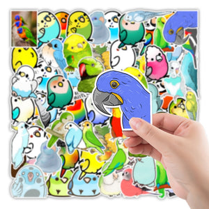 Parrot Bird Stickers