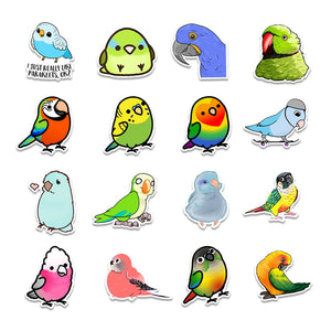 Parrot Bird Stickers