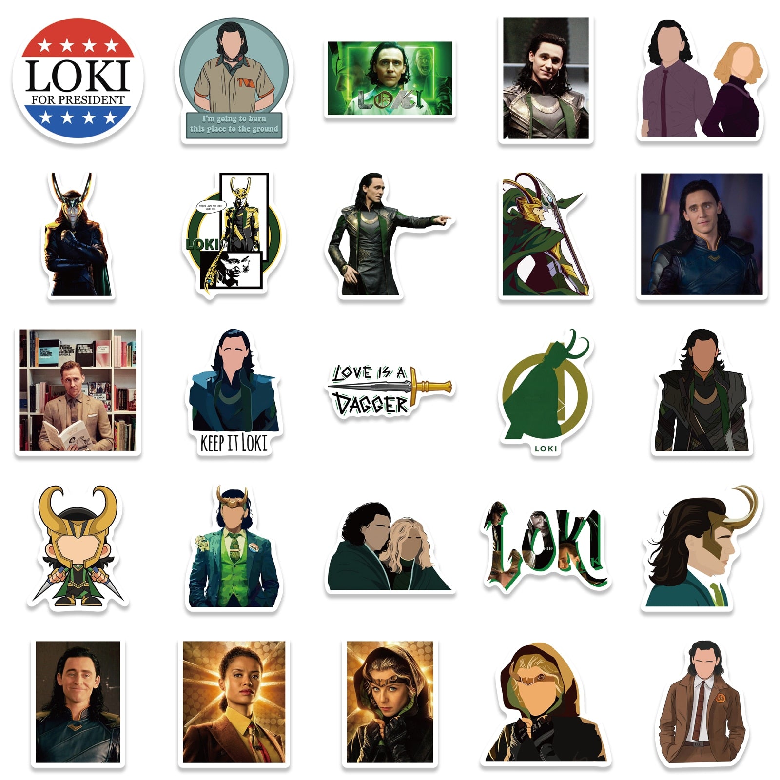 Loki Stickers